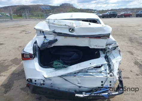 2021 Lexus Is 350 F Sport из США, поврежденный, VIN JTHGZ1B28M5046000